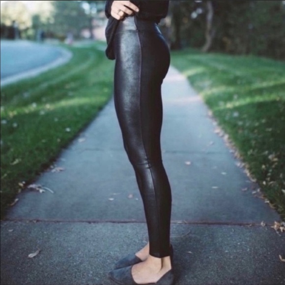 SPANX Pants - SpanxFaux Leather Leggings